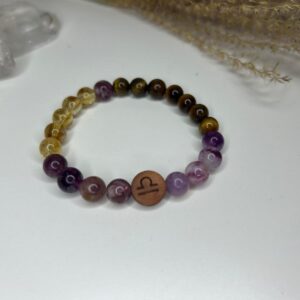 VÁHY - TURMALÍN - CITRÍN - TYGŘÍ OKO - 8mm